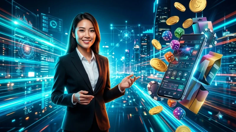 Dealer lắc xúc xắc trong Tài xỉu Live tại 79king