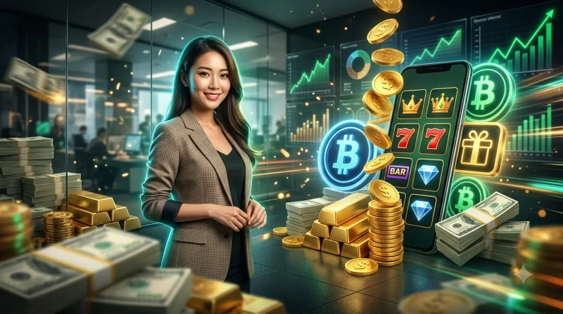 Không gian sảnh nổ hũ 79king sang trọng với hệ thống máy slot hiện đại